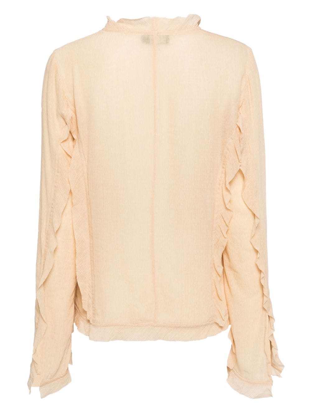 tout a coup Blouse met ruchedetail - Beige