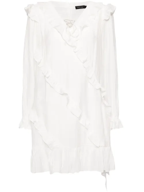 Robe courte à volants - tout a coup - Modalova