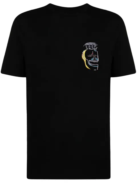 Maharishi playera con logo estampado