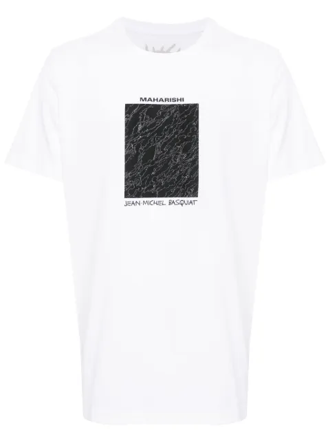 Maharishi logo-print cotton T-shirt