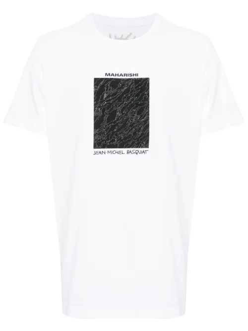 T-shirt en coton à logo imprimé - Maharishi - Modalova