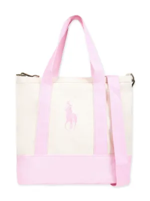 POLO RALPH LAUREN KIDS Polo Player tote bag