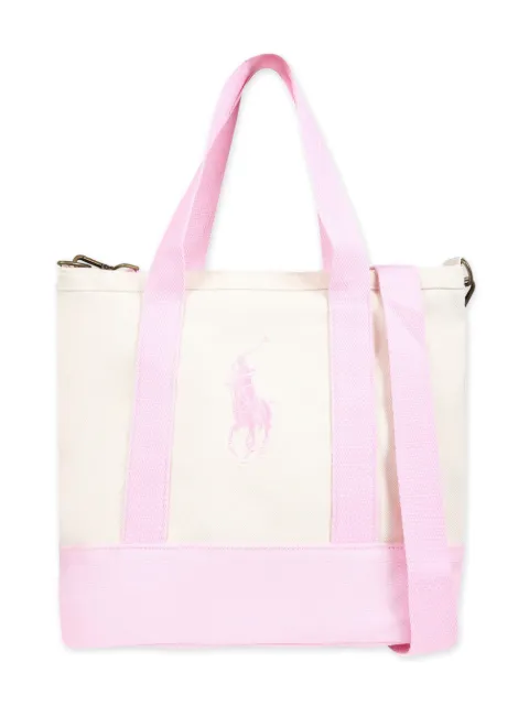 POLO RALPH LAUREN KIDS Polo Player tote bag