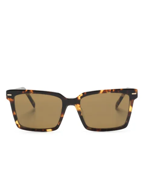 Miu Miu Eyewear tortoiseshell square-frame sunglasses