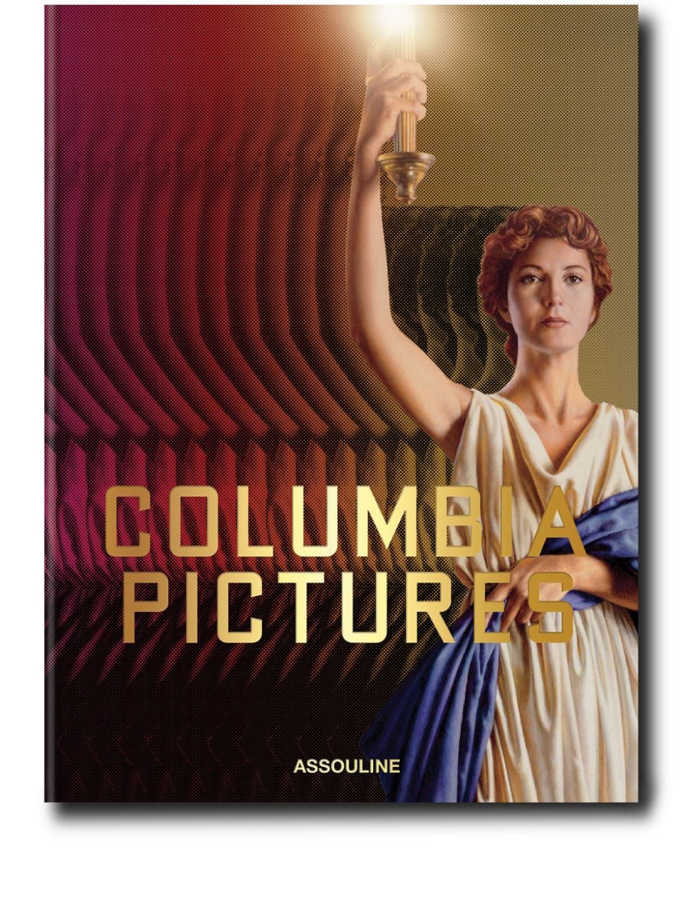 Assouline Columbia Pictures Book In Red