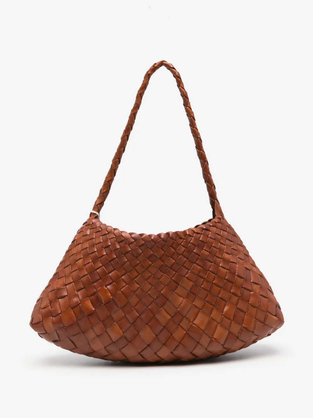 DRAGON DIFFUSION Rosanna woven leather shoulder bag | Brown | Image 1