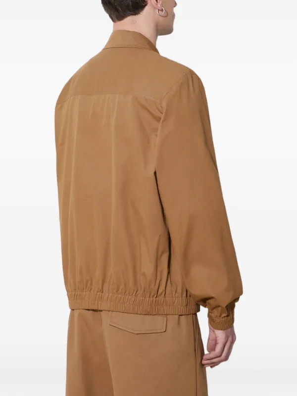 A.P.C. ジップアップ ジャケット | ブラウン | FARFETCH JP