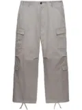 MSGM drawstring cargo trousers - Grey