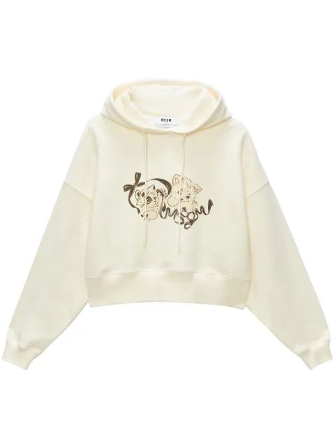 MSGM hoodie imprimé