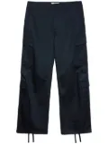 MSGM drawstring cargo trousers - Blue