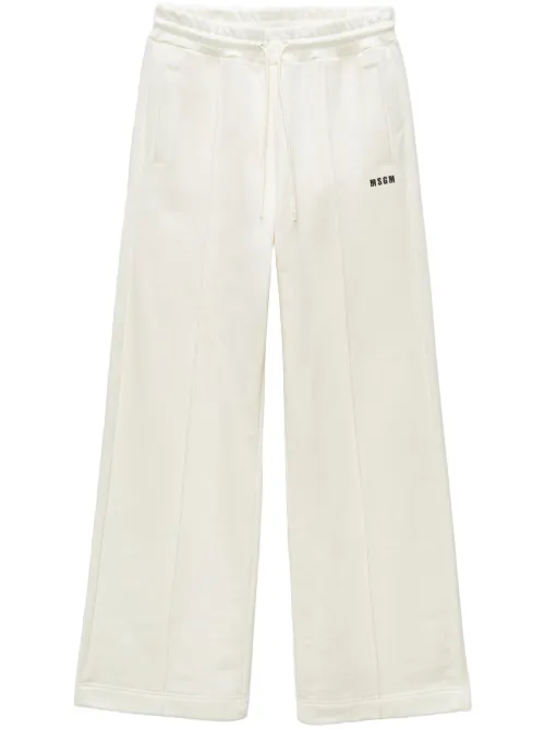 Pantalon de jogging à logo imprimé - MSGM - Modalova
