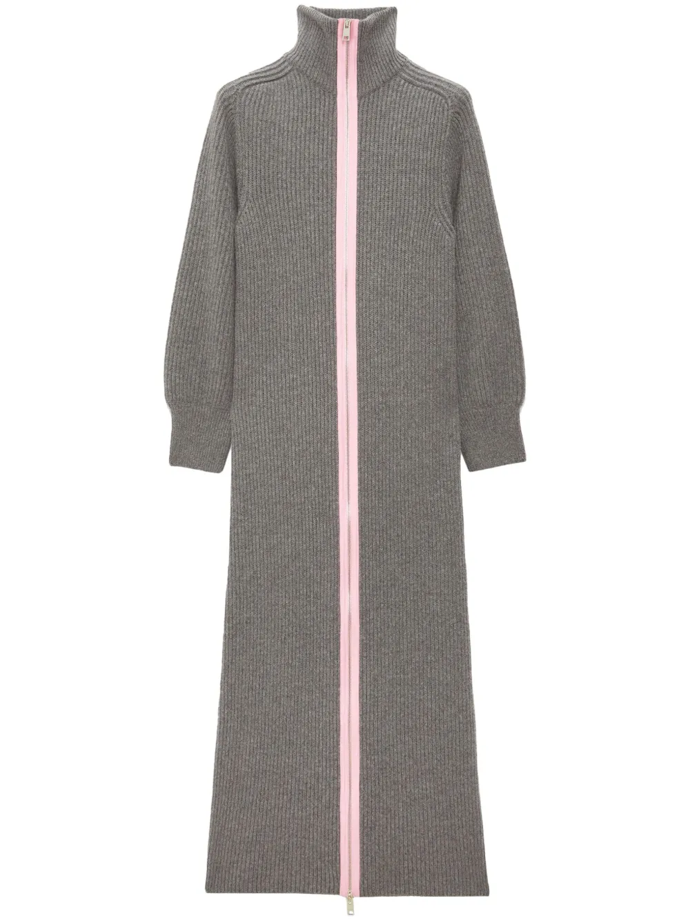 MSGM robe-portefeuille à bords contrastants | gris | Image 1