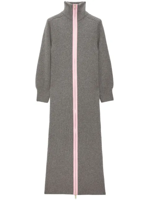 MSGM contrasting-trim midi dress