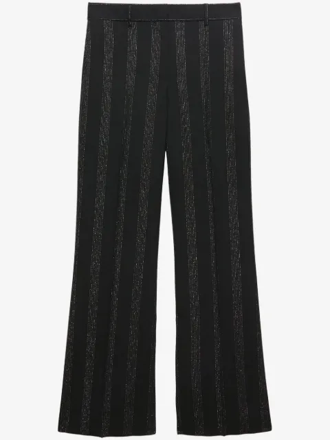 MSGM striped wide-leg trousers