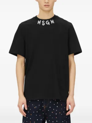 MSGM｜SHORT-SLEEVED ROUND NECK T-SHIRTS (3640MM141 24700 3840MM108_257002_01_01_1200x.