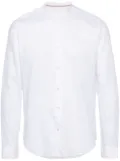 Tintoria Mattei band-collar cotton shirt - White