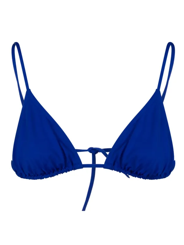 ERES Mouna Malou Triangle Bikini | Blue | FARFETCH
