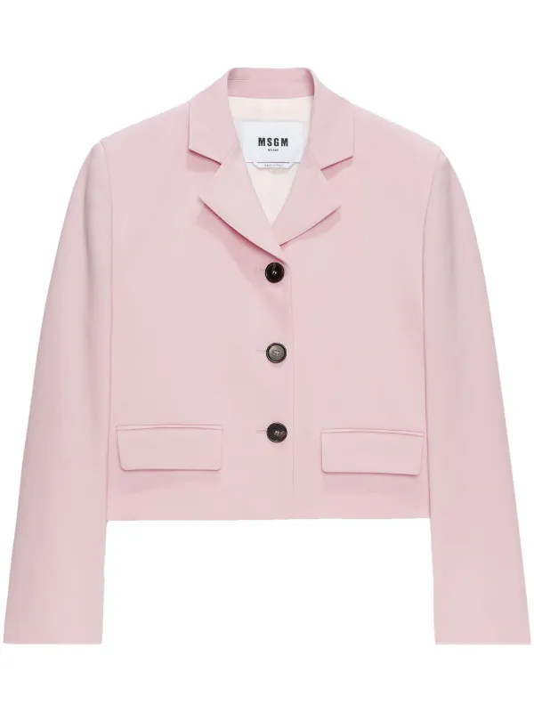 ジャケット MSGM Women Jackets 3441MDG12237101 Pink 23850119_54177562_600.jpg