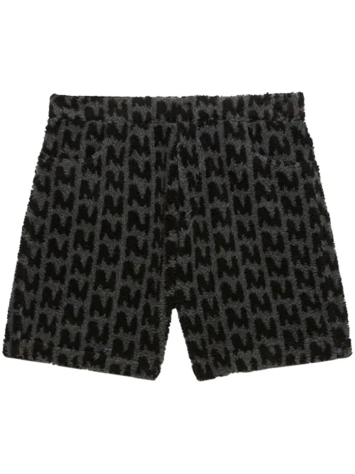 Short à imprimé monogrammé - MSGM - Modalova