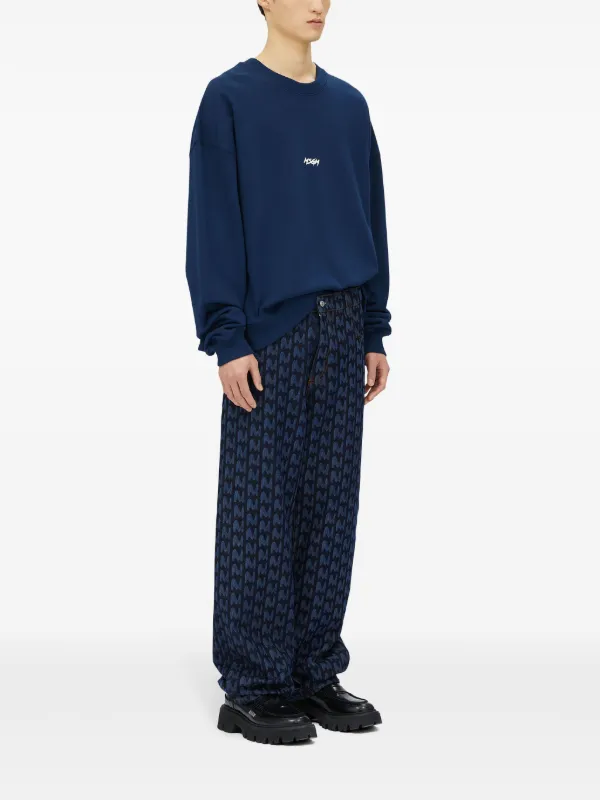 ★送料・関税込★MSGM★Brushed logo sweatshirt★正規品★ Sweatshirt with logo