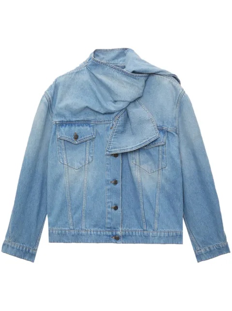 MSGM pussy-bow collar jacket
