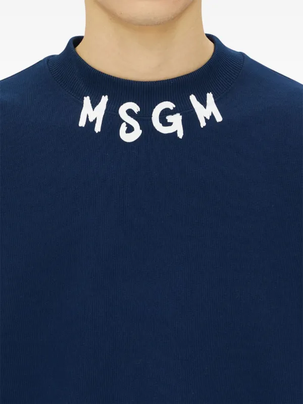 【MSGM】★安全発送★ ロゴプリントスウェットシャツ★正規品★