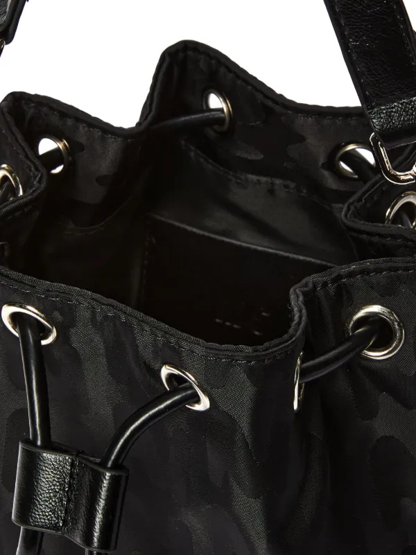 MSGM ロゴ バケットバッグ | ブラック | FARFETCH JP