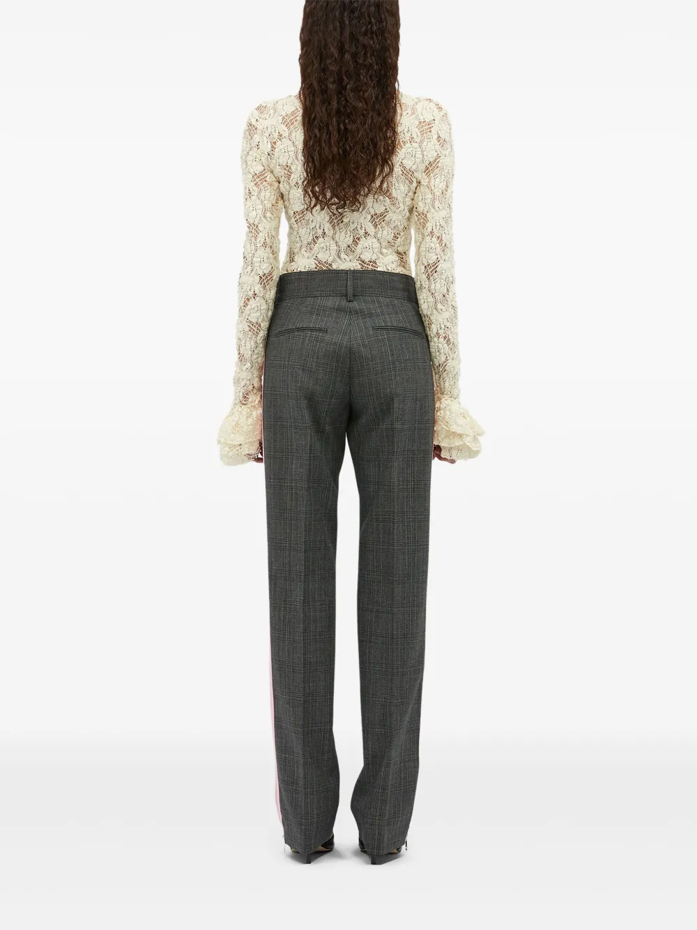 MSGM Wollen broek Grijs