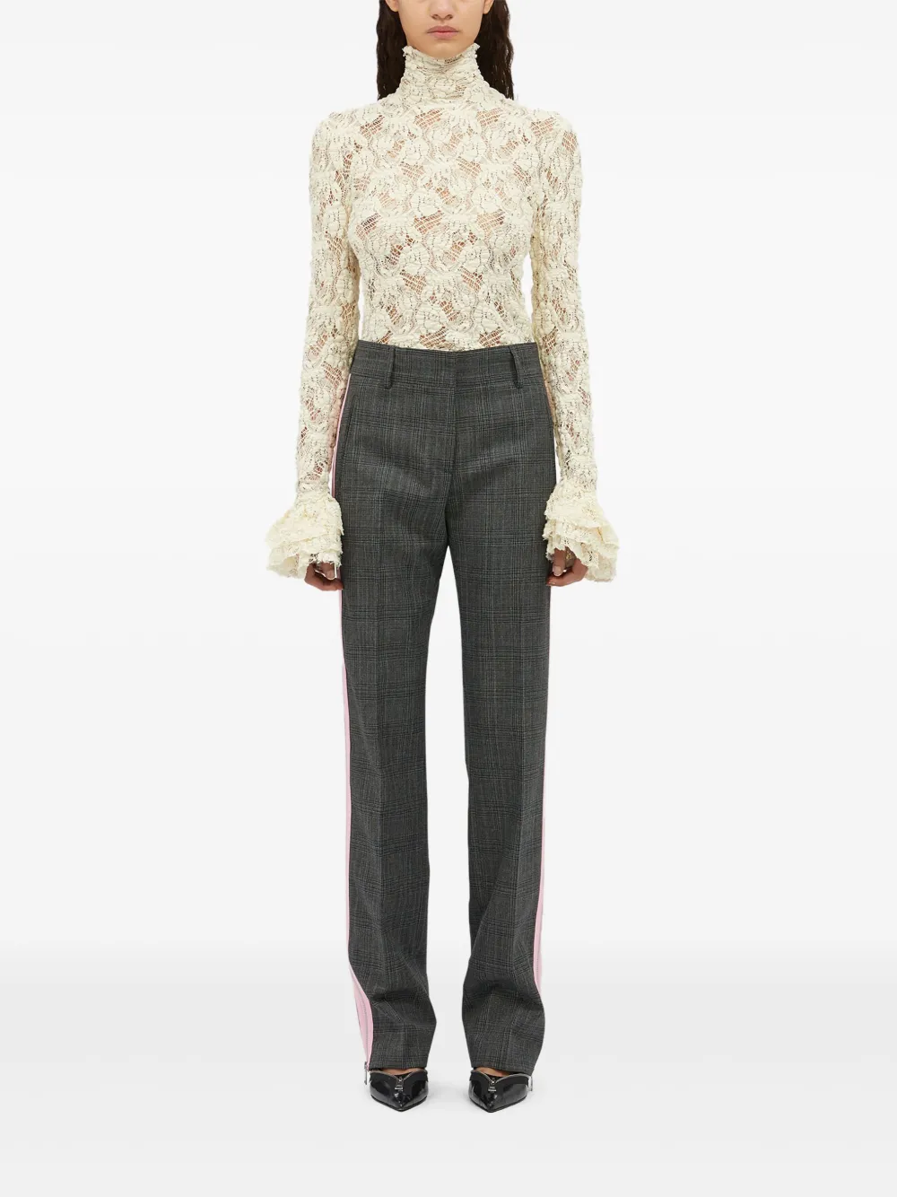 MSGM Wollen broek Grijs