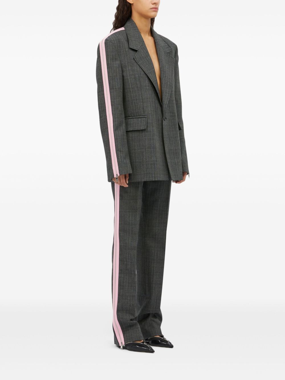 MSGM wool trousers - Grijs