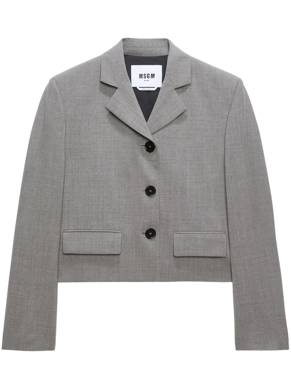 MSGM chamarra corta | gris | Image 1