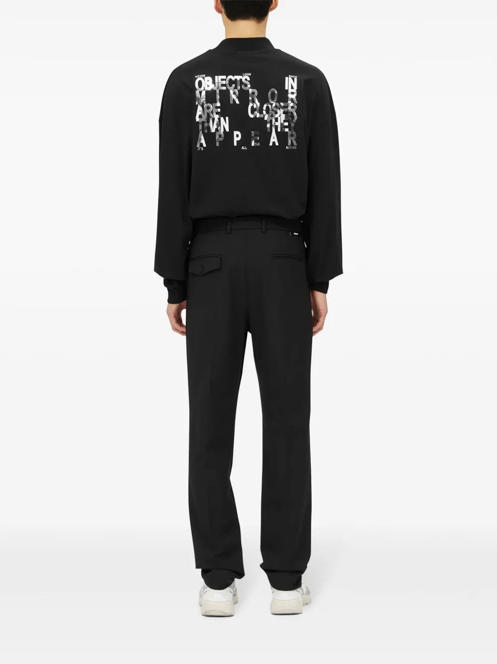 MSGM Pantalon met toelopende pijpen Zwart
