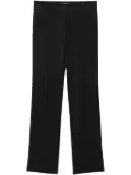 MSGM side-zip straight trousers - Black