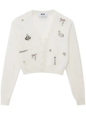 MSGM ソフトジャケットカーディガン レディース