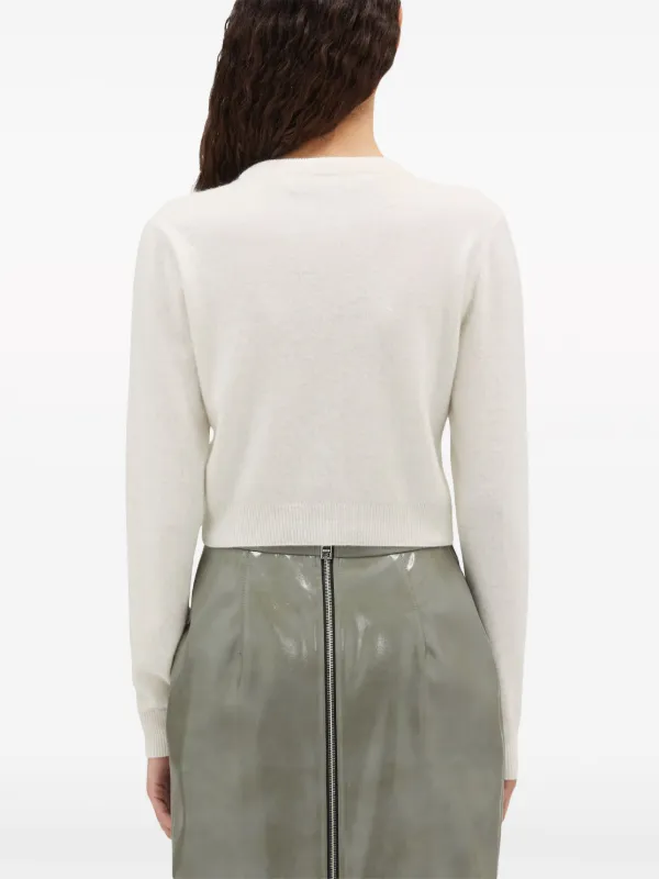 MSGM カーディガン MSGM デコラティブ カーディガン | ホワイト | FARFETCH JP