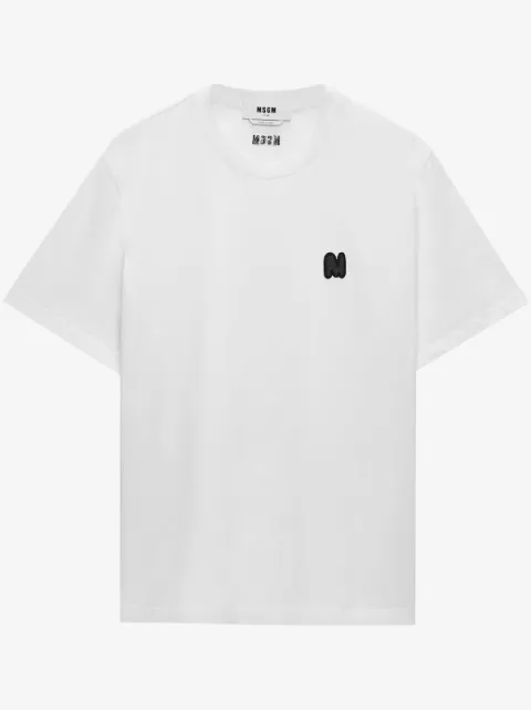 MSGM logo-appliqué T-shirt 