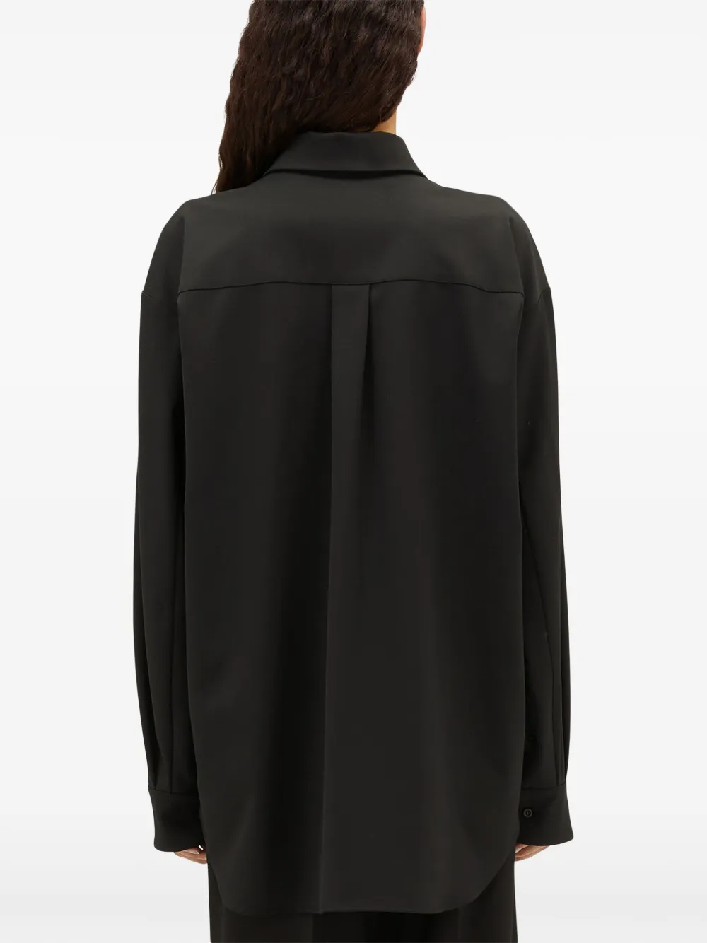 MSGM Blouse met studs en rits Zwart