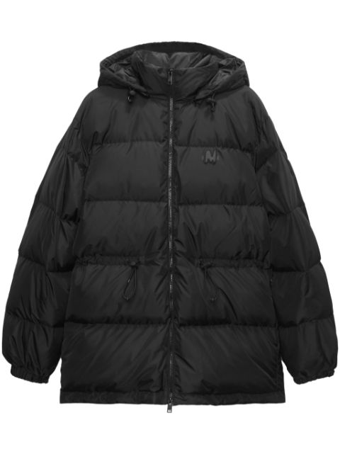 MSGM zip-up padded coat