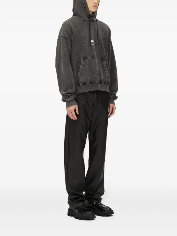 MSGM ヘルメットプリント パーカー | グレー | FARFETCH JP