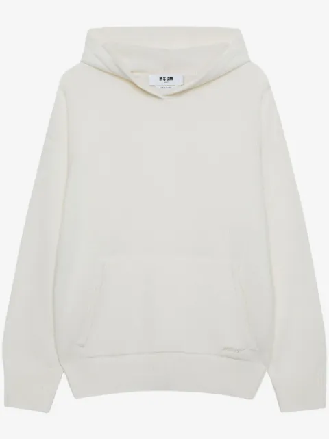MSGM hoodie con logo bordado