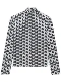 MSGM logo-print high-neck T-shirt - White