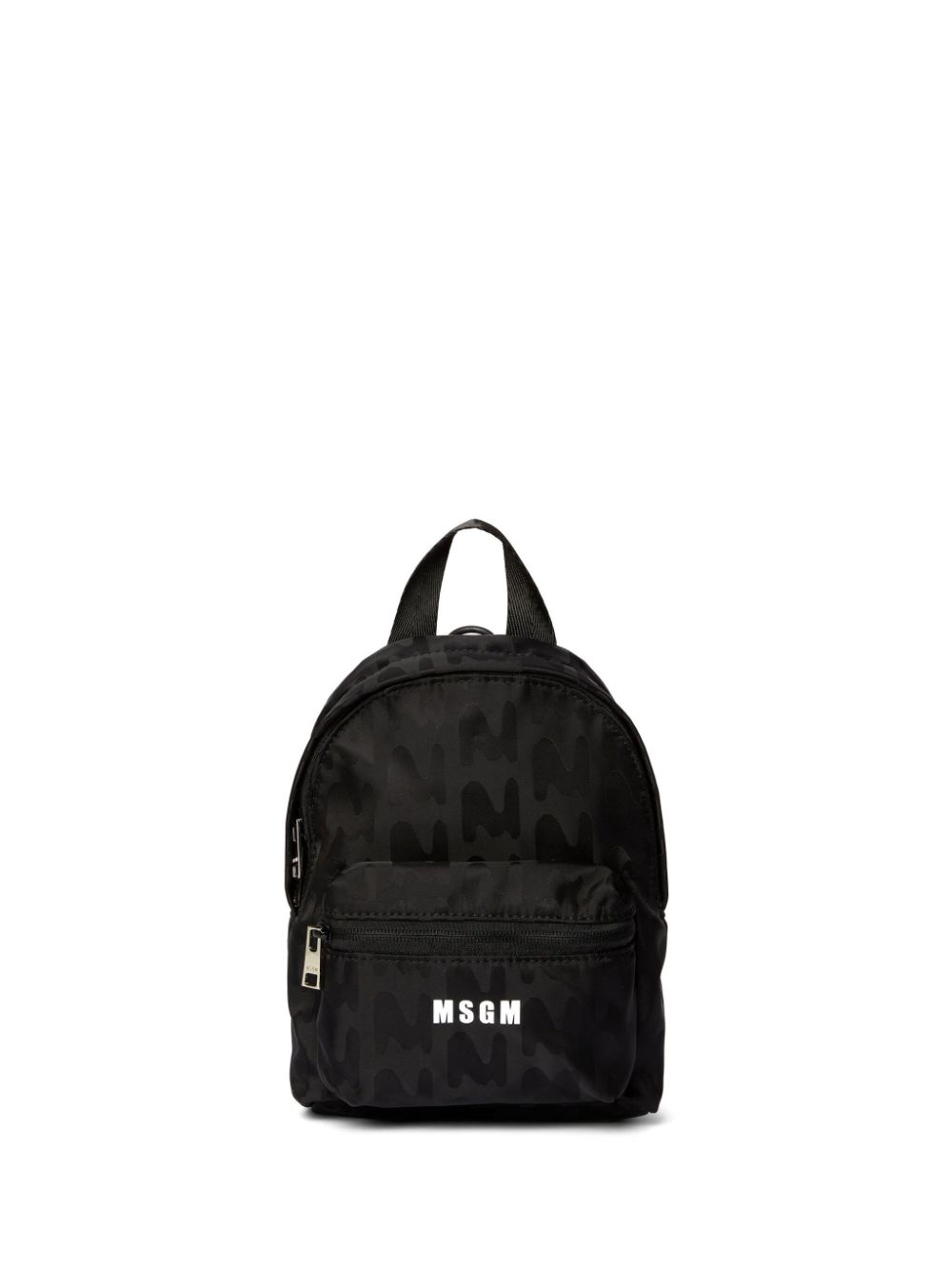 logo-print backpack