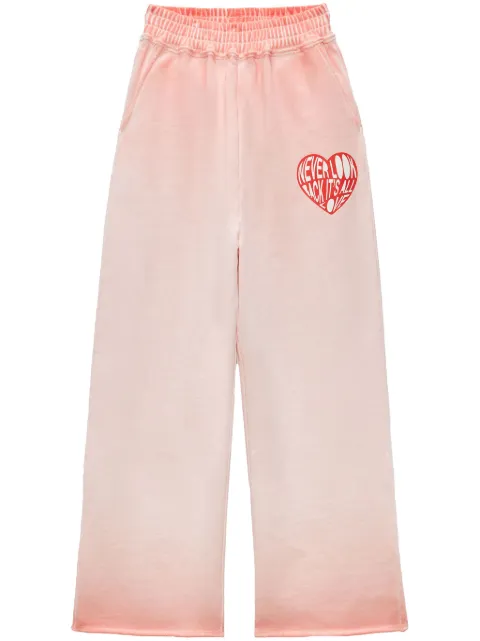 MSGM Calça esportiva com slogan