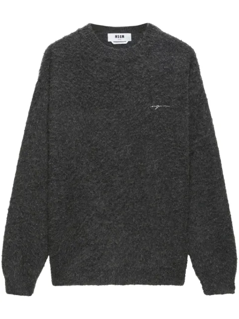 MSGM Suéter de bouclé