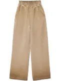 MSGM logo-embroidered track pants - Neutrals