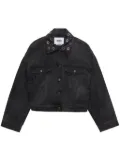 MSGM light wash jacket - Black