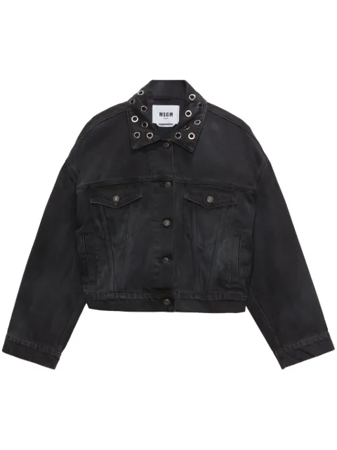 MSGM light wash jacket