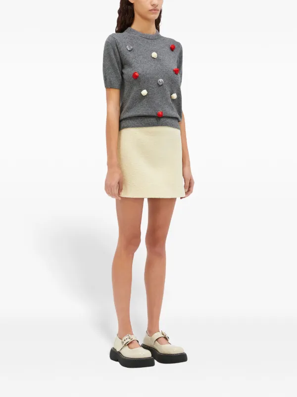 MSGM スカート MSGM ミニスカート | ニュートラル | FARFETCH JP