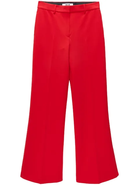 MSGM high-waist tailored trousers