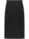 MSGM logo-print maxi skirt - Black